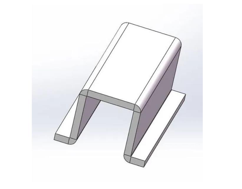 尖山U型槽折弯件